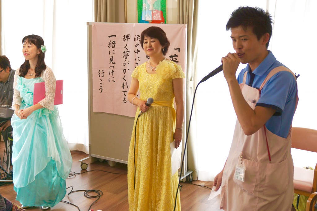 施設長さんの挨拶