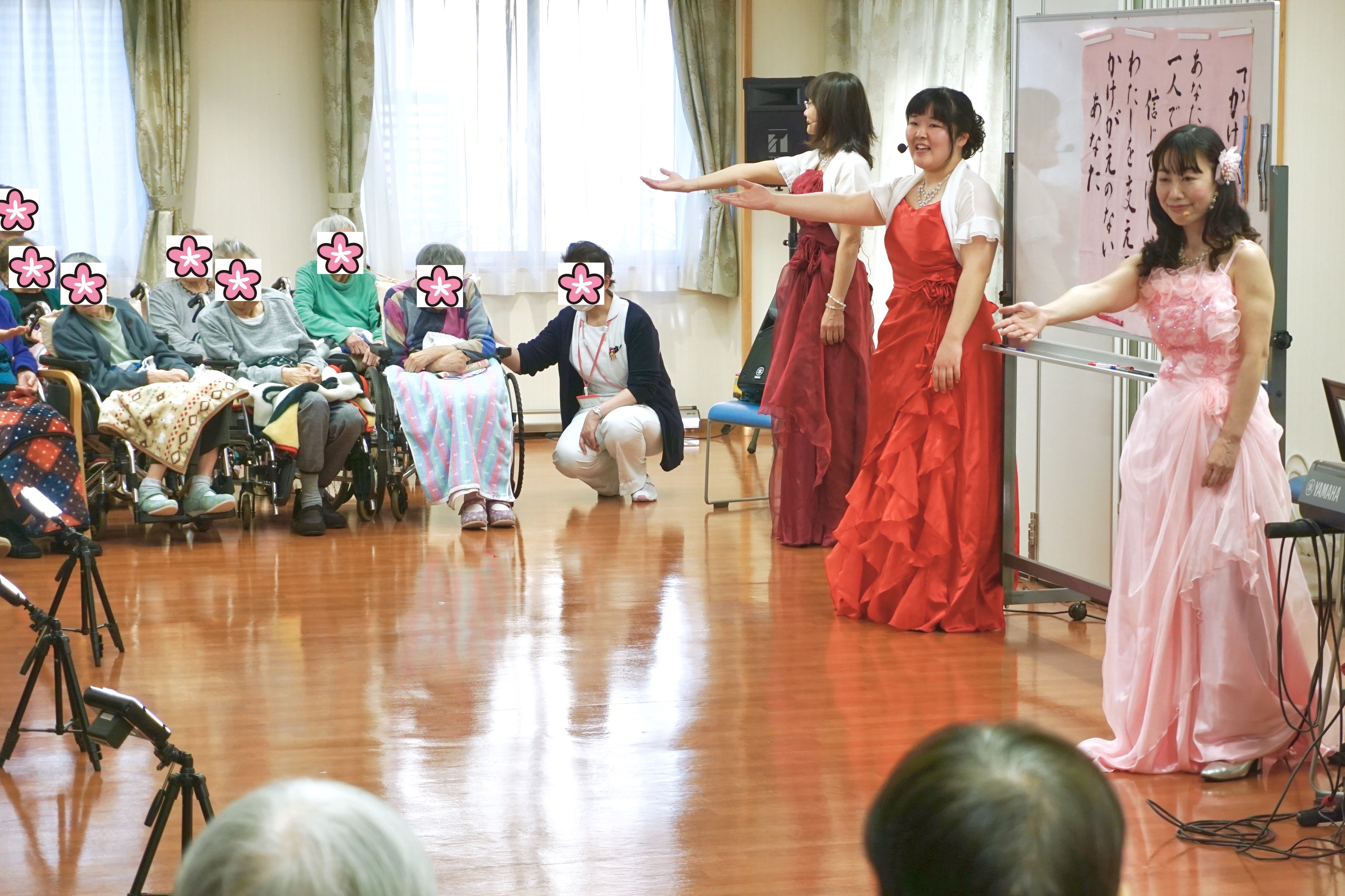 メンバー全員が歌う